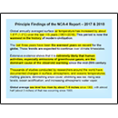 Principle Findings of the NCA-4 Report - 2017 & 2018