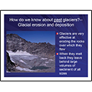 How do we know about <u>past</u> glaciers?