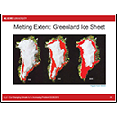 Melting Extent: Greenland Ice Sheet