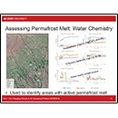 Assessing Permafrost Melt: Water Chemistry