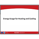 Energy Usage for Heating and Cooling