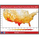 Cooling Demand is Upward Nearly Everywhere Since 1970